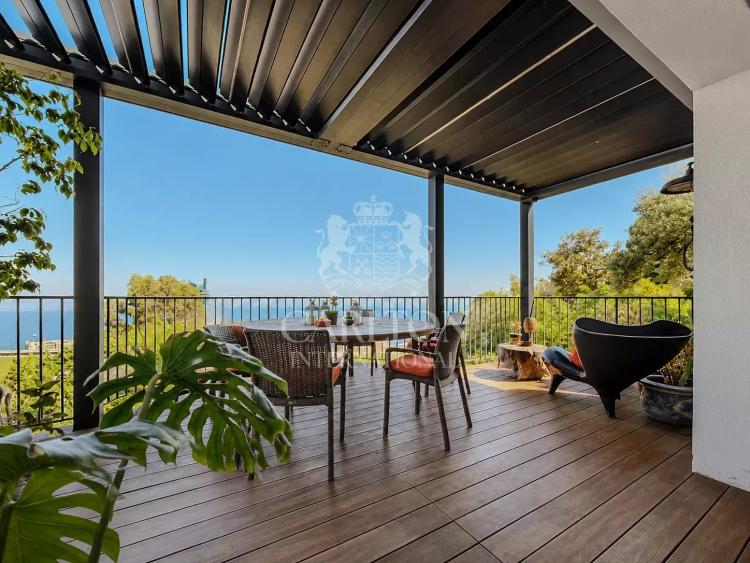 Villa avec vue panoramique sur Monaco et la Méditerranée