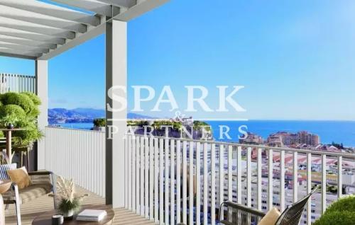 Cap d'Ail- frontière - Monaco - Appartement 2 pièces dans une résidence de standing
