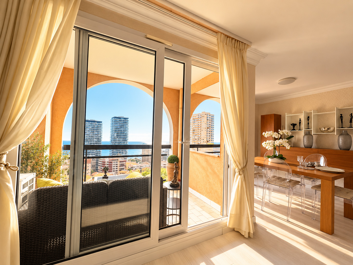 SAINT-ROMAN – SPACIEUX 3 PIÈCES AVEC TERRASSE ET VUE MER