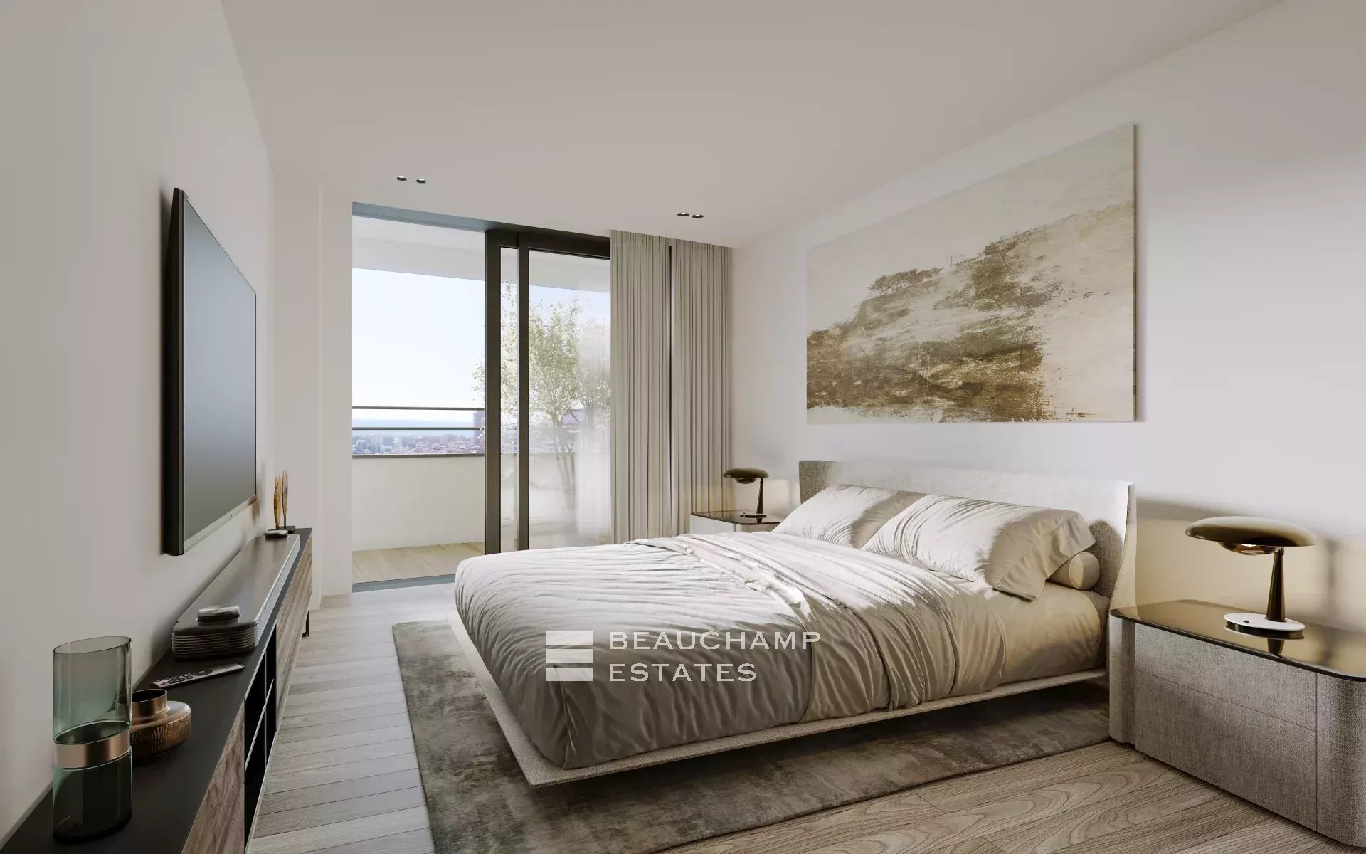 Penthouse 6 chambres avec vue mer panoramique - Beausoleil