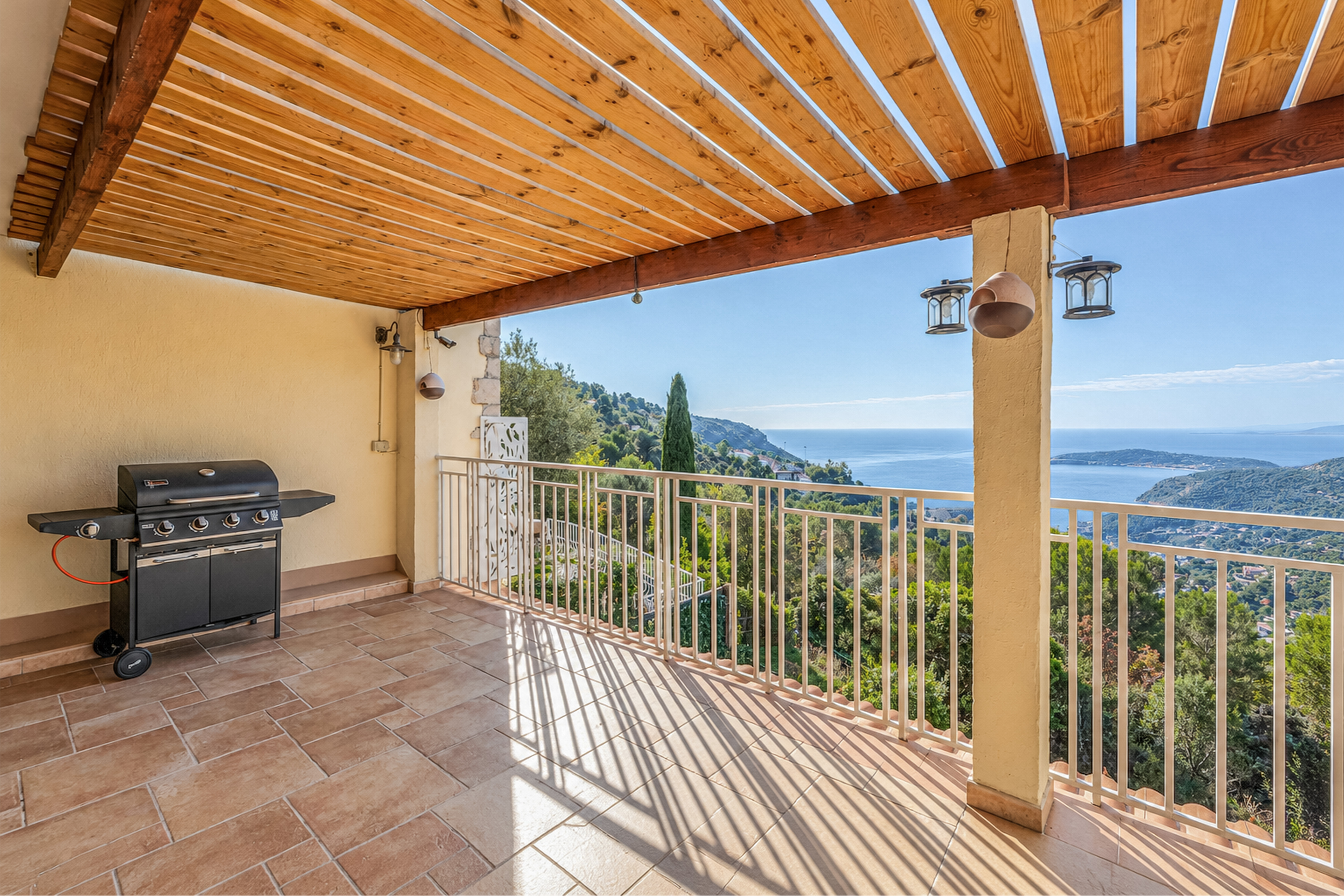 LA TURBIE - MAISON - VUE MER