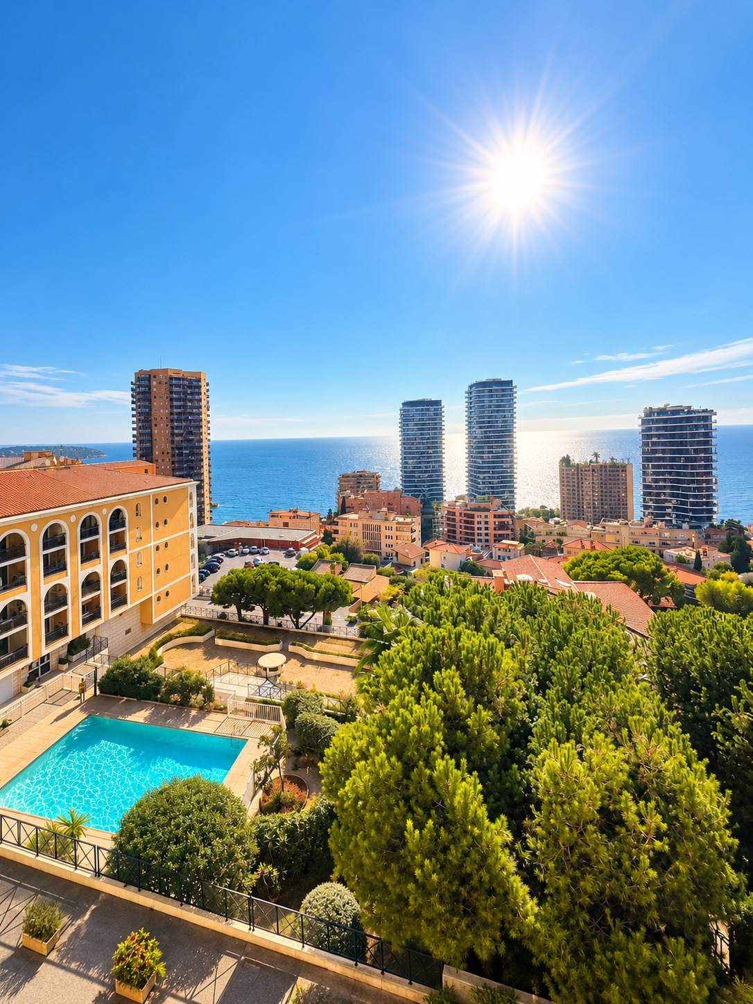 SAINT-ROMAN – SPACIEUX 3 PIÈCES AVEC TERRASSE ET VUE MER