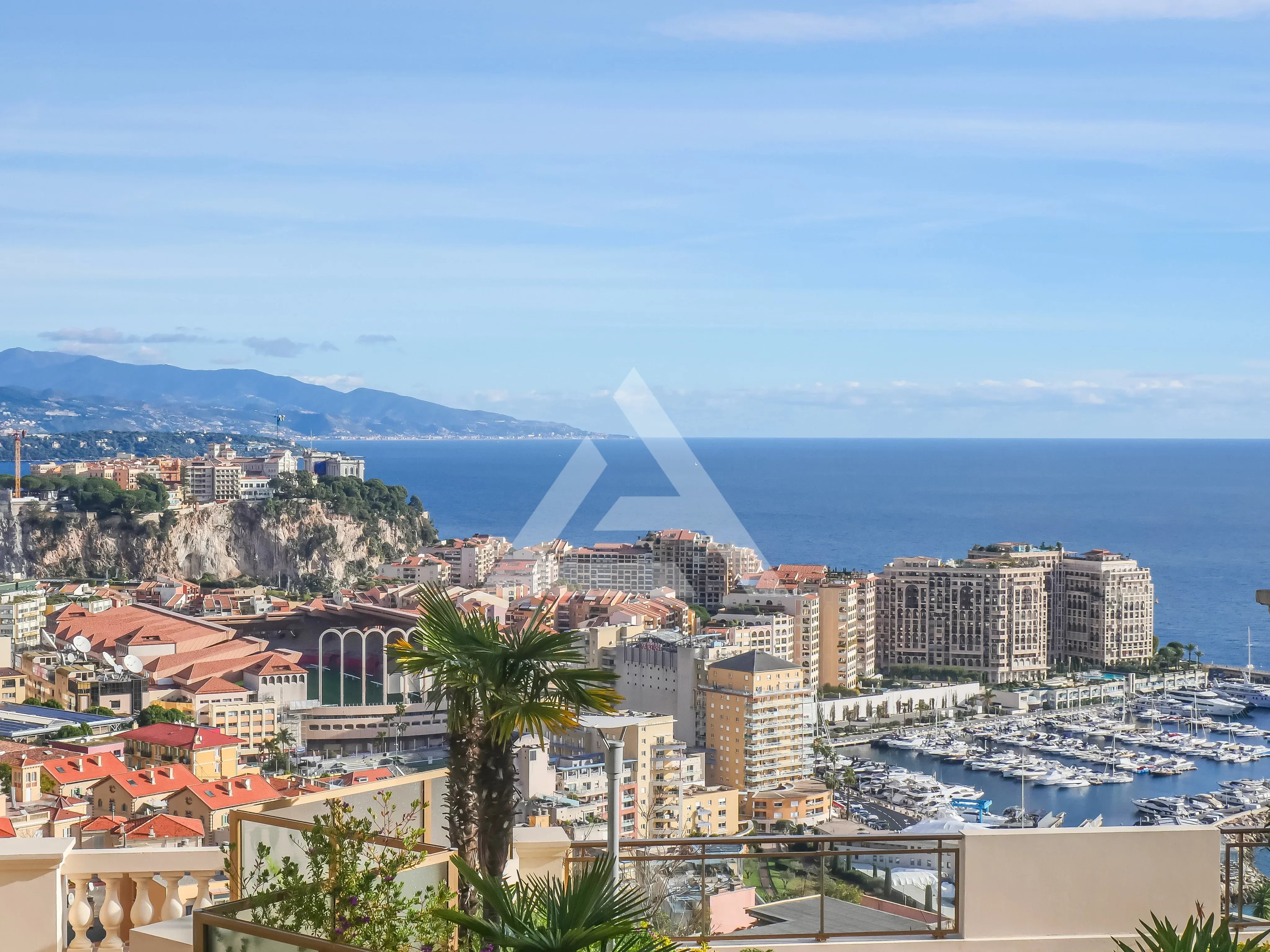 CAP D'AIL - 2P VUE MER - FRONTIERE MONACO