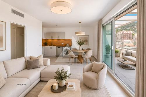 ALTA MARE - BEAUSOLEIL - 2 PIECES - RESIDENCE NEUVE AUX PORTES DE MONACO
