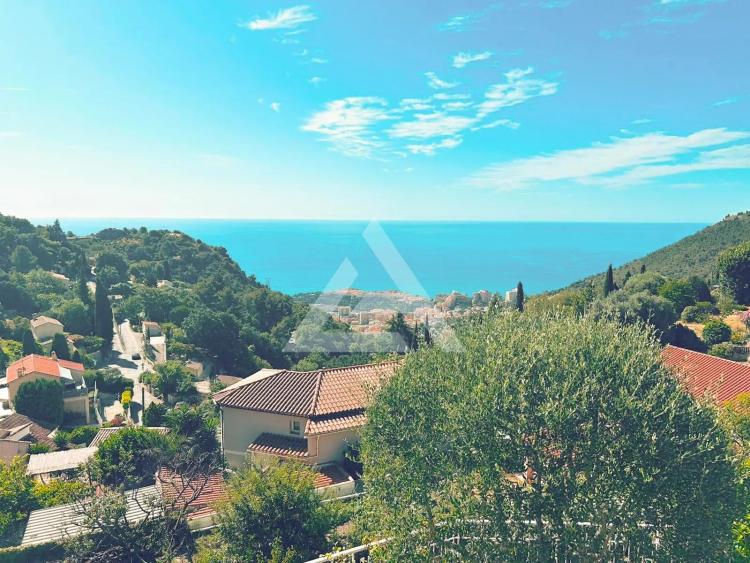 LA TURBIE - MAISON VUE MER - DOMAINE PRIVE