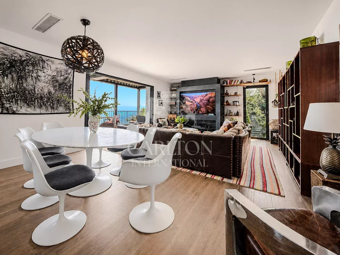 Villa avec vue panoramique sur Monaco et la Méditerranée