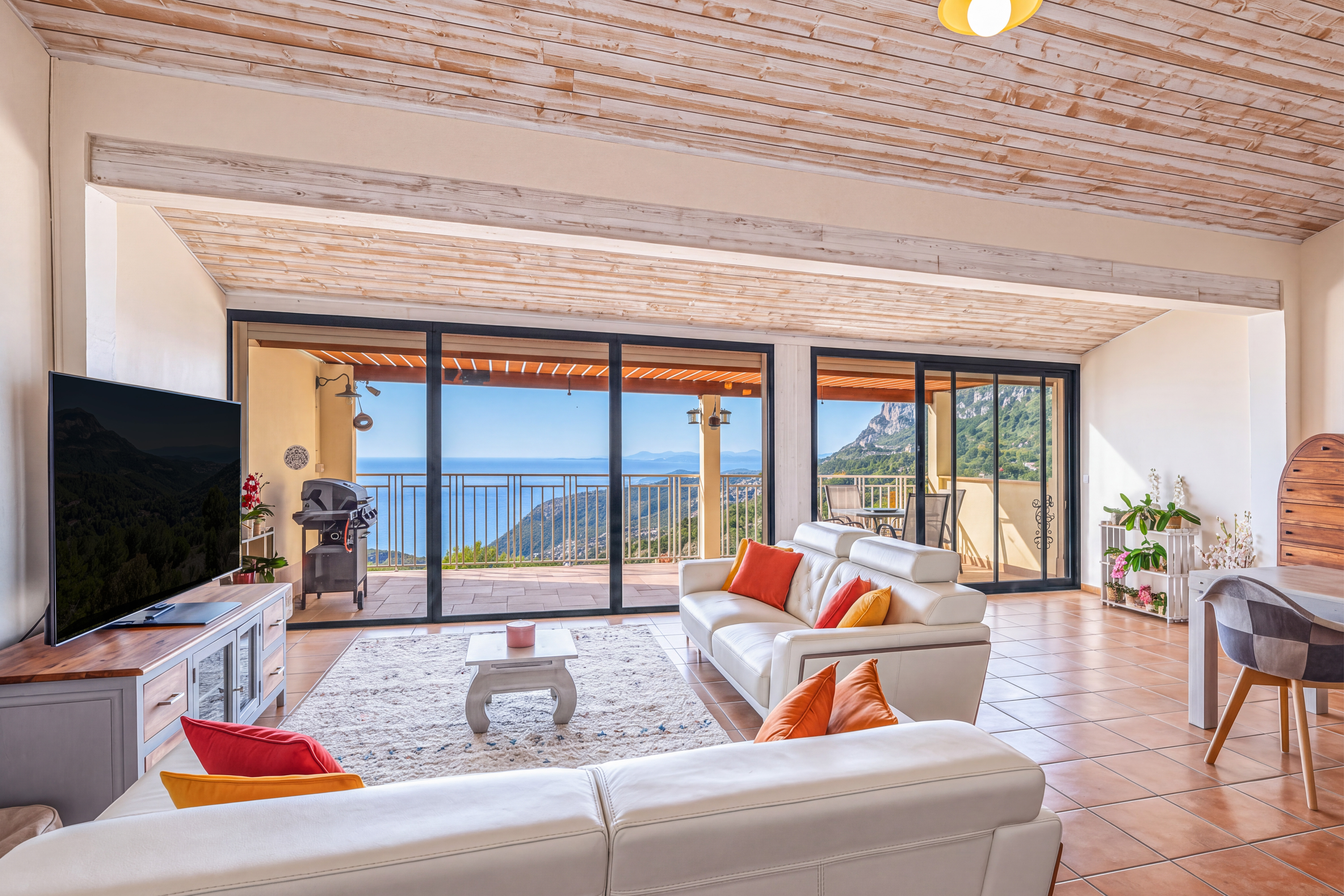 LA TURBIE - MAISON - VUE MER