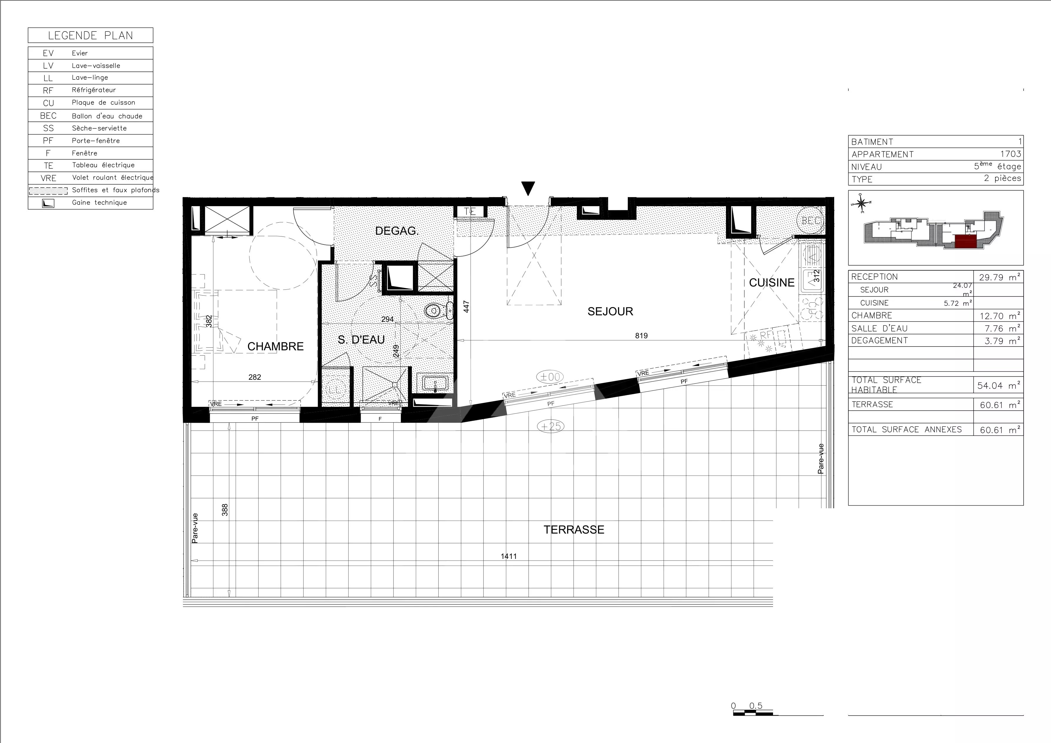 ALTA MARE - BEAUSOLEIL - 2 PIECES - RESIDENCE NEUVE AUX PORTES DE MONACO