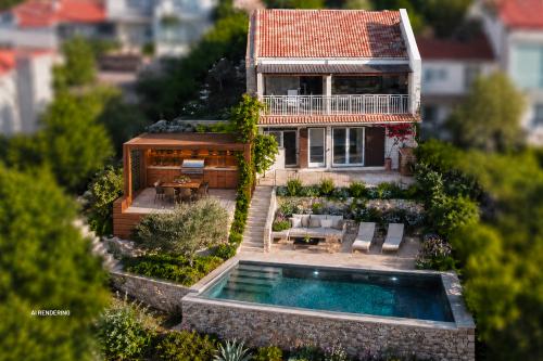 LA TURBIE - MAISON - VUE MER