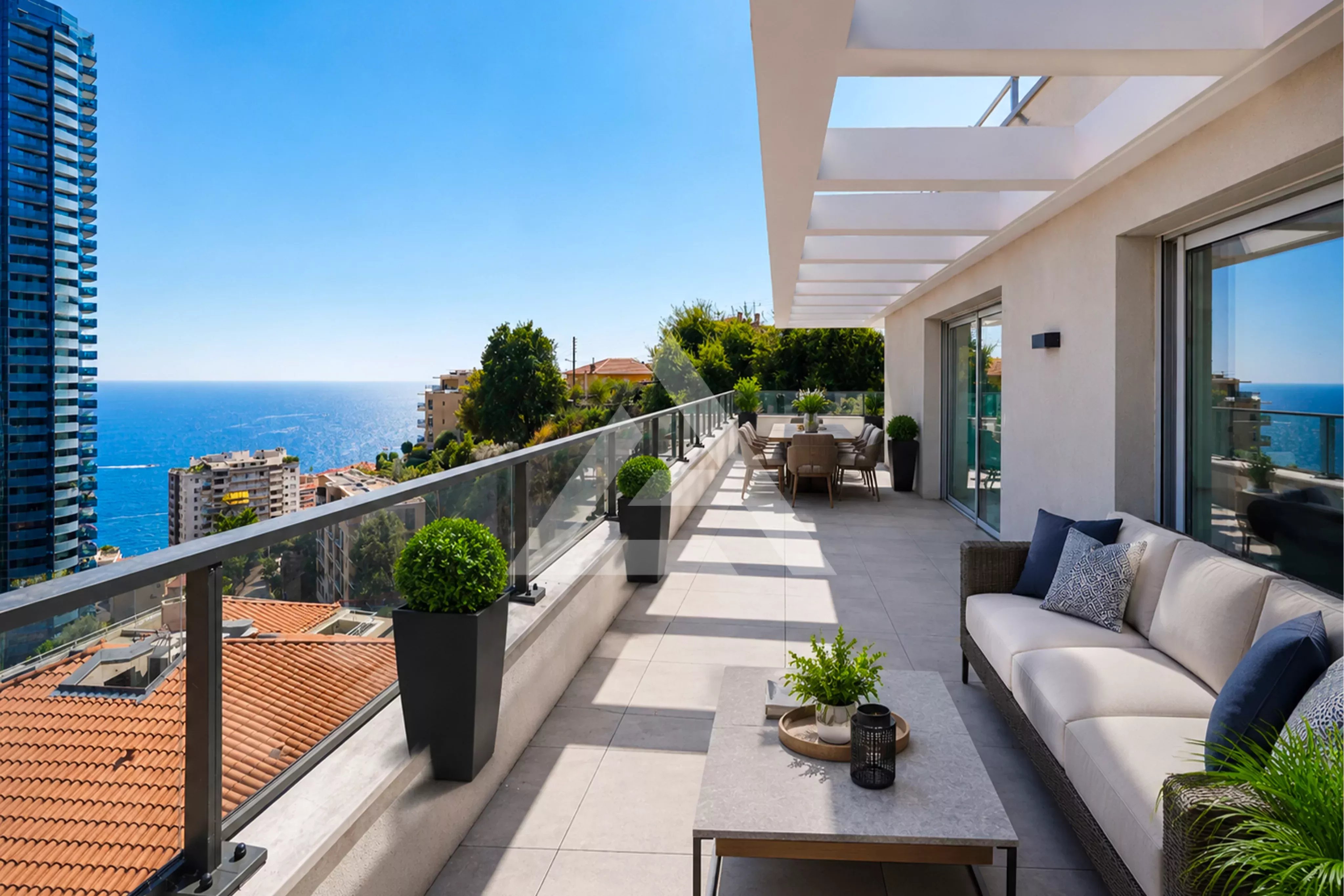 ALTA MARE - BEAUSOLEIL - 5 PIECES - RESIDENCE NEUVE AUX PORTES DE MONACO